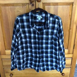 LL Bean flannel shirt